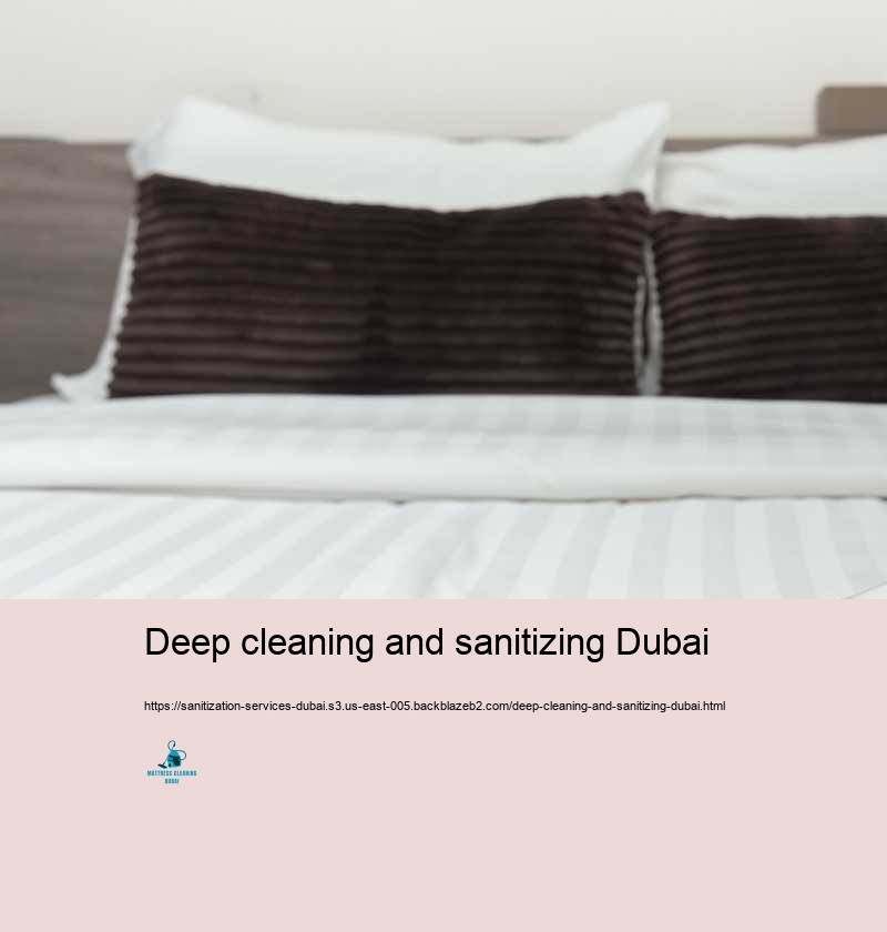 Deep cleaning and sanitizing Dubai