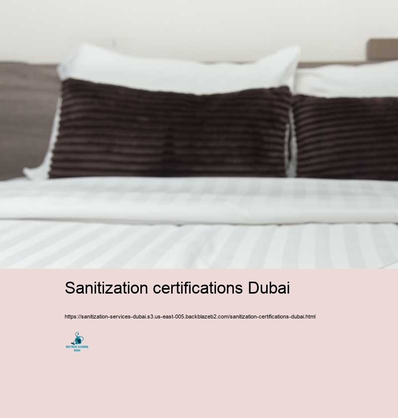 Sanitization certifications Dubai